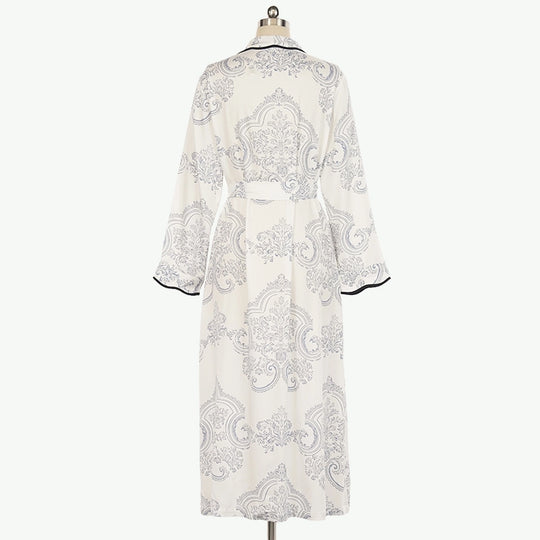 100% Bamboo Fiber Printed Bathrobes Wholesale