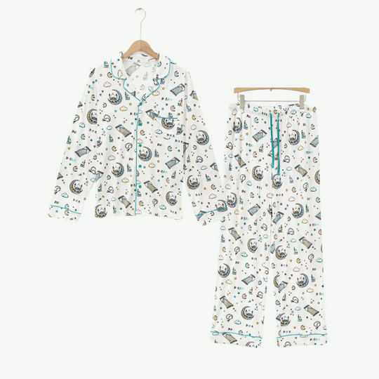 Conjunto de pijama estampado para hombre al por mayor - 2315500263