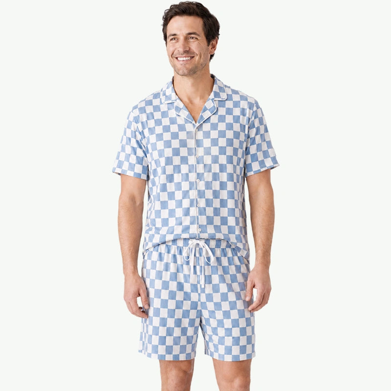 Custom Modal Checkerboard Family Matching PJs Wholesale Manufacturer