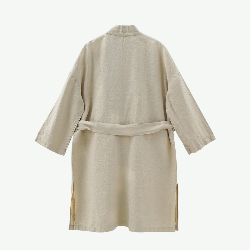 Fábrica mayorista de batas de baño tipo kimono de cáñamo para mujer -2211290339