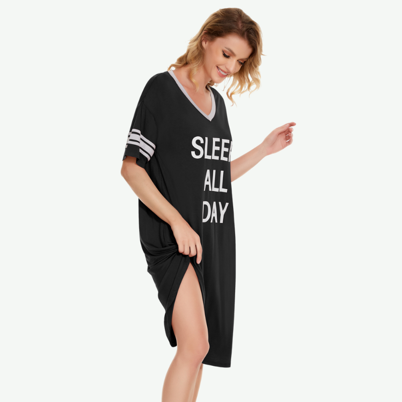 Compra camisón de bambú con mangas raglán para mujer - 81182098