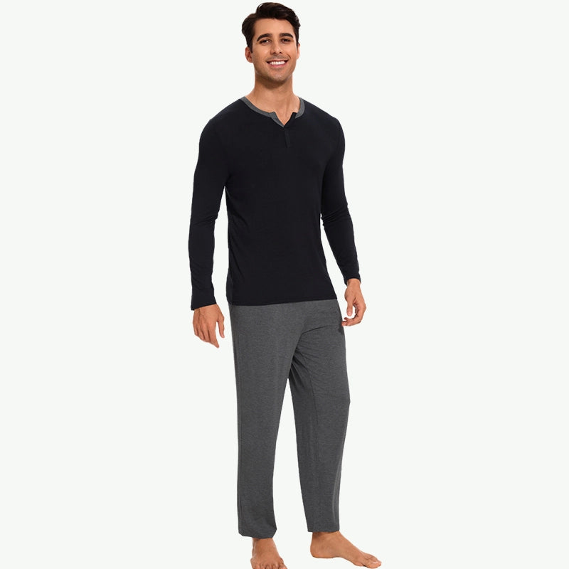 Professional Pajamas Manufacturer, Custom Mens Lounge Set for Your Brand