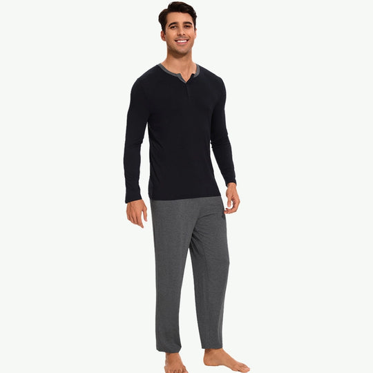 Professional Pajamas Manufacturer, Custom Mens Lounge Set for Your Brand