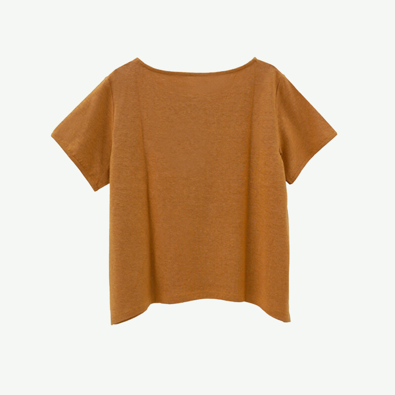 Venta al por mayor de blusas de algodón y cáñamo para mujer - 2215570084