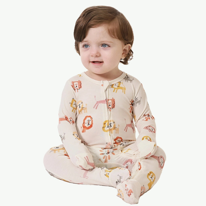 GOTS Baby Romper In Bulk Custom Private Label Wholesale Footie Sleepsuit