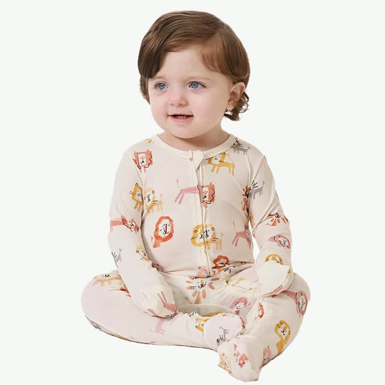 GOTS Baby Romper In Bulk Custom Private Label Wholesale Footie Sleepsuit