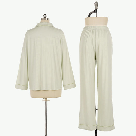 Private Label TENCEL Modal Jacquard Ribbing Pyjama Wholesale Suppliers
