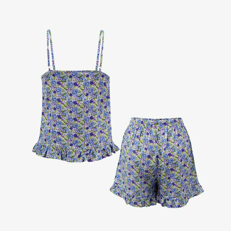 Conjunto de pijama de tirantes finos para mujer al por mayor -2211820183