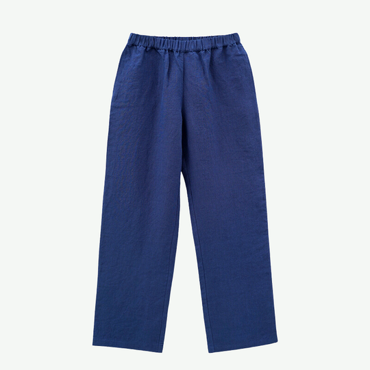 Custom Men Casual Hemp Lounge Pants-2215570080
