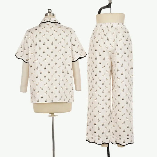 Cute Print Women Sleepwear from Cotton Pyjama Manufacturers