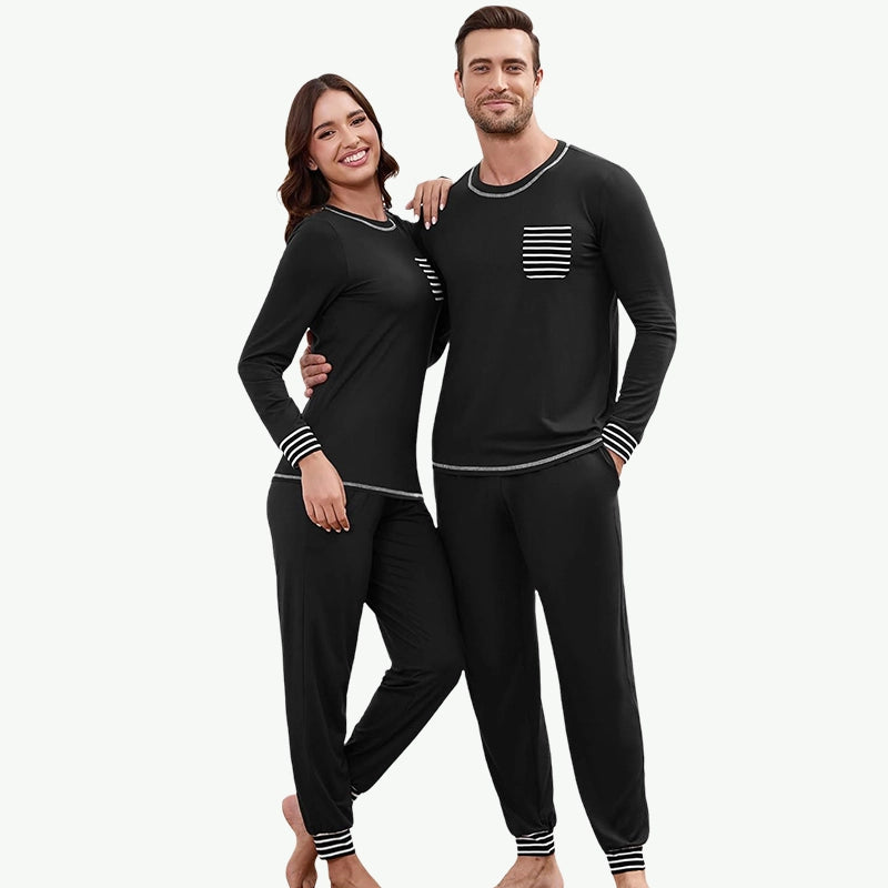 Custom Tencel Matching Couples Loungewear Wholesale Vendors