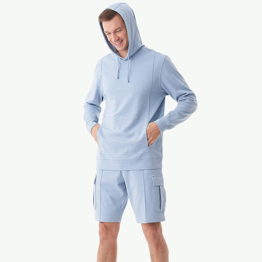Bulk Men Premium Tencel Wholesale Eco-Friendly Lounge Set