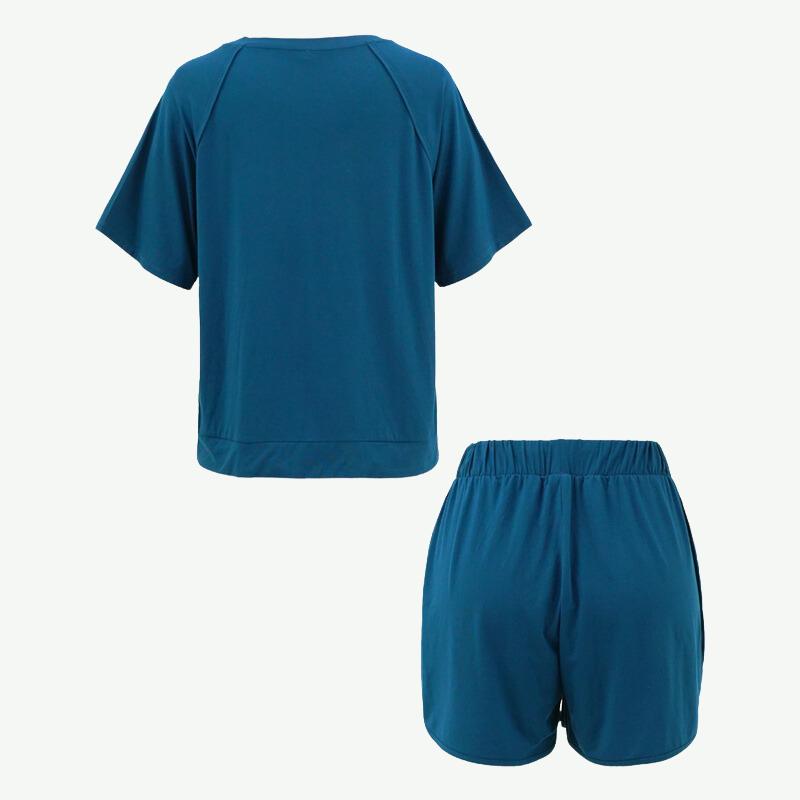 Conjunto de pijama de algodón de bambú para mujer del fabricante - 2315500021