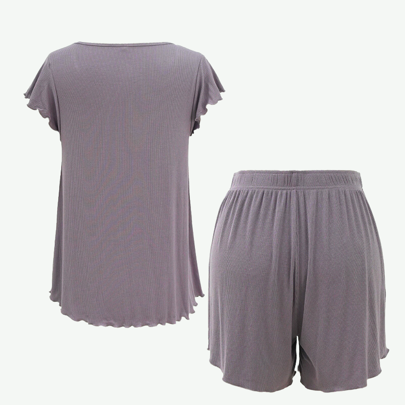 Conjunto de pijama de bambú para mujer al por mayor - 2315500012