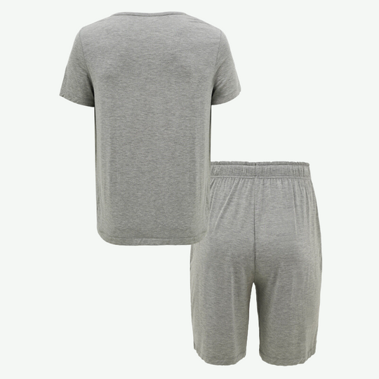 Proveedor de pijamas de viscosa de bambú liso para hombres al por mayor-2215580064