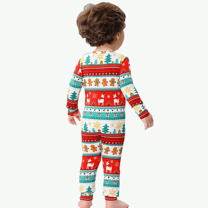 Infant Onesies Bulk Christmas LENZING™ Modal Wholesale Baby Pajamas