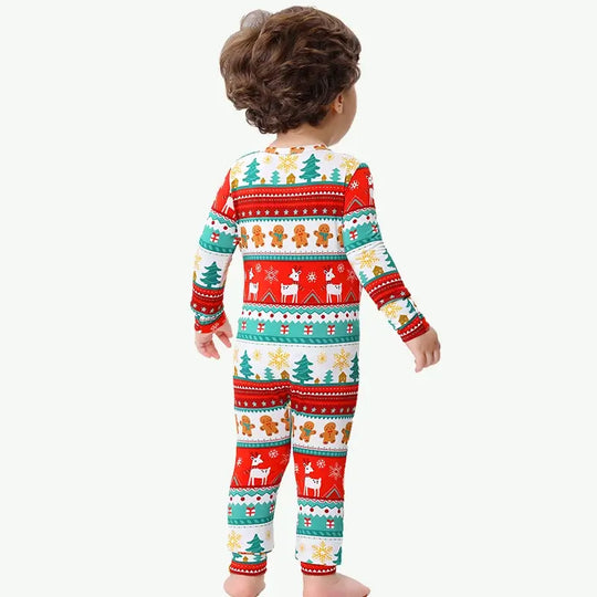 Infant Onesies Bulk Christmas LENZING™ Modal Wholesale Baby Pajamas
