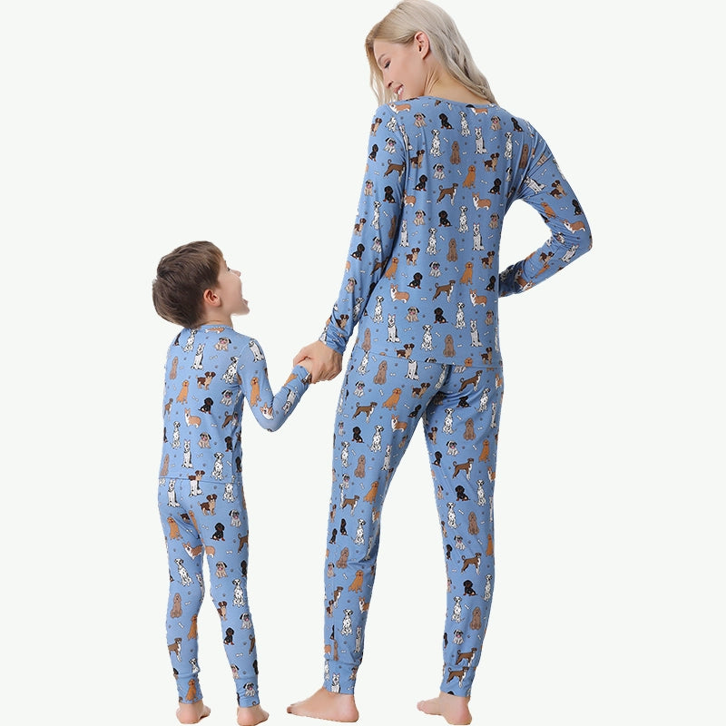 Fabricante mayorista de ropa de dormir familiar OEM