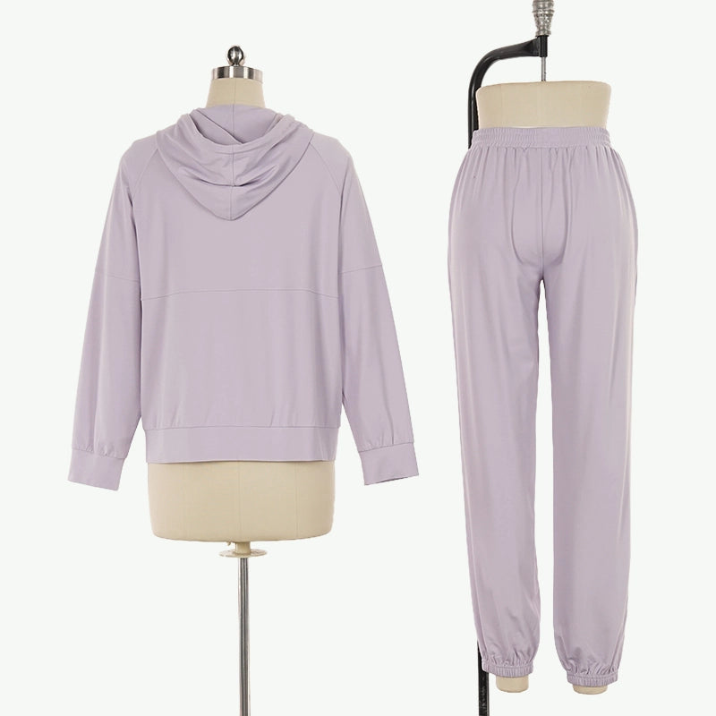 Personalized Bamboo Hoodie & Jogger Set Wholesale Lounge Wear Vendors