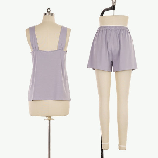Wholesale Premium Tank Top & Shorts Pajama Set - Comfortable Sleepwear for Women