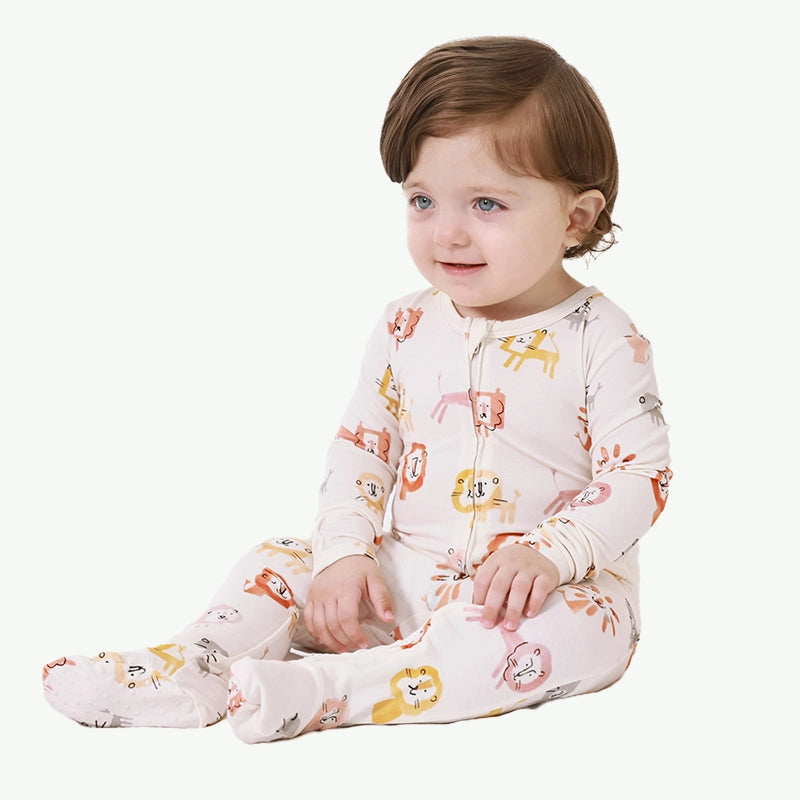GOTS Baby Romper In Bulk Custom Private Label Wholesale Footie Sleepsuit