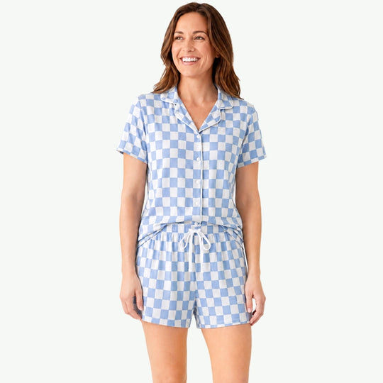 Custom Modal Checkerboard Family Matching PJs Wholesale Manufacturer