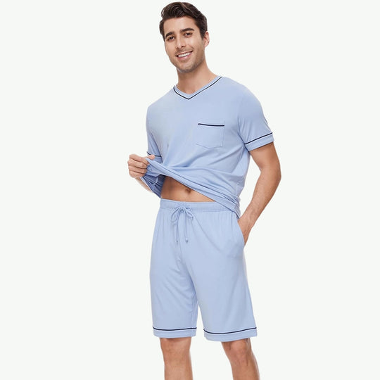Custom Loungewear Set For Men Pjs Suppliers