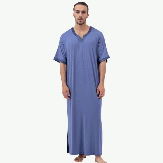 Wholesale Men Kaftan Thobe TENCEL Modal Lounge Gown