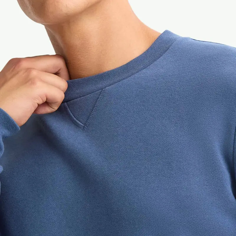 OEM Men Crewneck Shorts Wholesale Air Layer Modal Loungewear