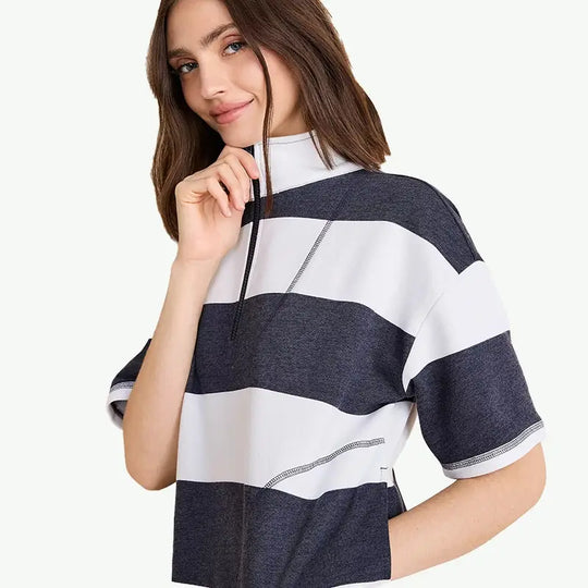 OEM Female Striped Wholesale Summer Bamboo Loungewear Vendors
