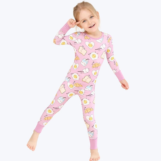 Proveedor mayorista de pijamas de bambú para niños pequeños OEM