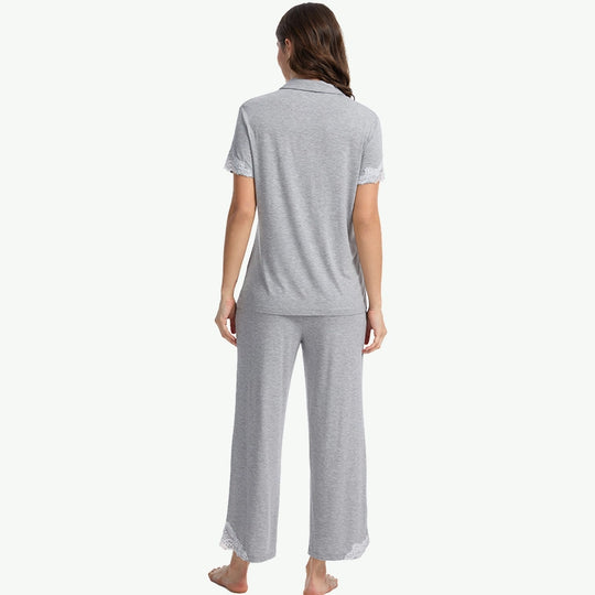 TENCEL Modal Lace Trim Pj Wholesale Womens Nightwear Suppliers