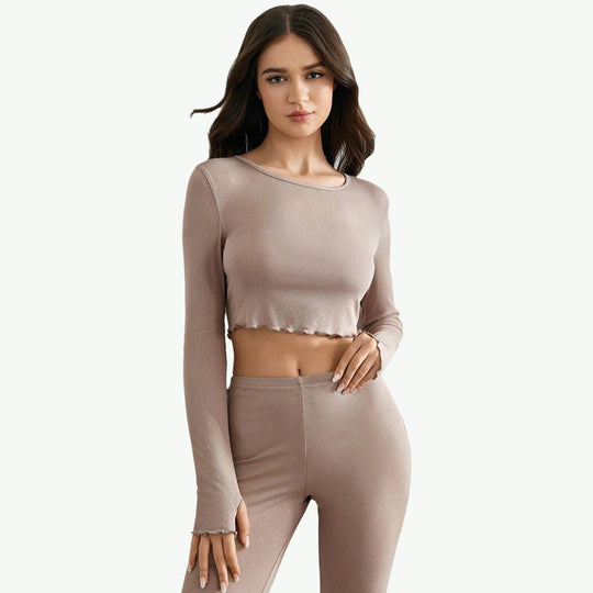 Ensemble de pyjamas en modal pour femmes, vente en gros, OEM