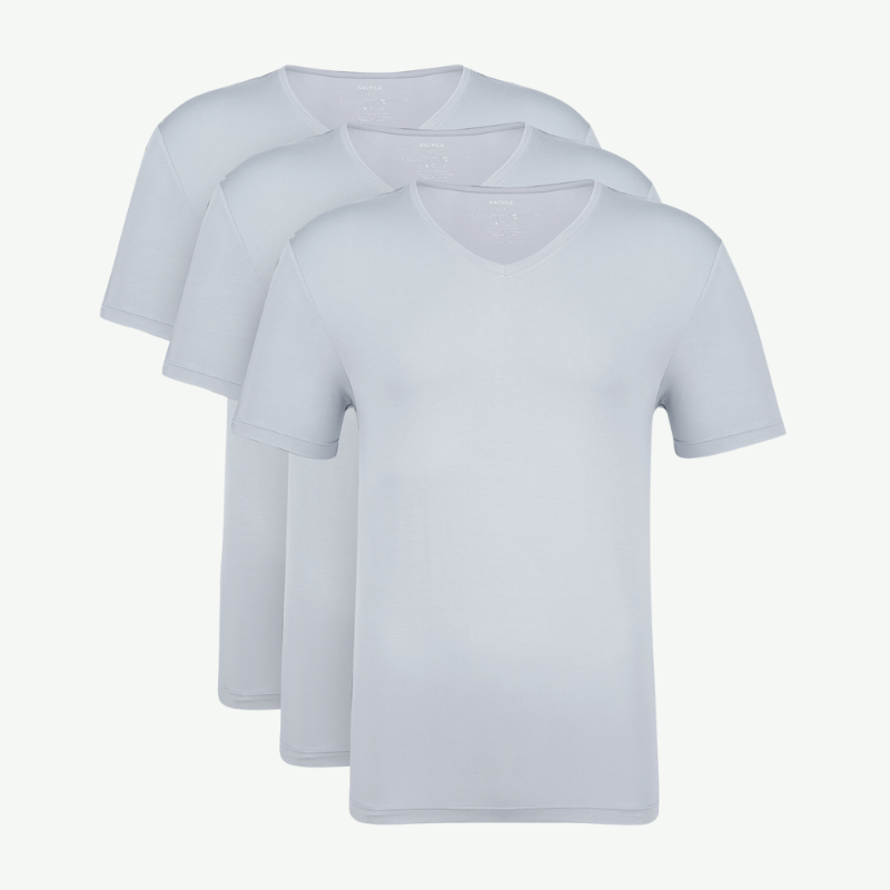 Fabricante de camisetas de bambú suave para hombre - 31129003
