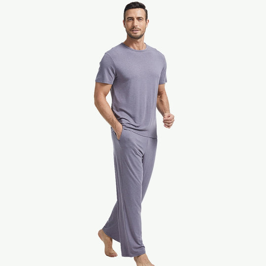 Custom Men Sustainable Sleepwear Set TENCEL™ Lyocell Wholesale Maker