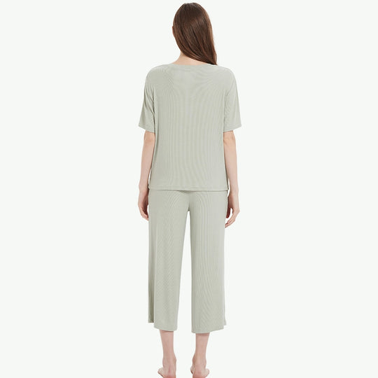 Bulk Custom Women Bamboo Pajama Set For Your Own Brands