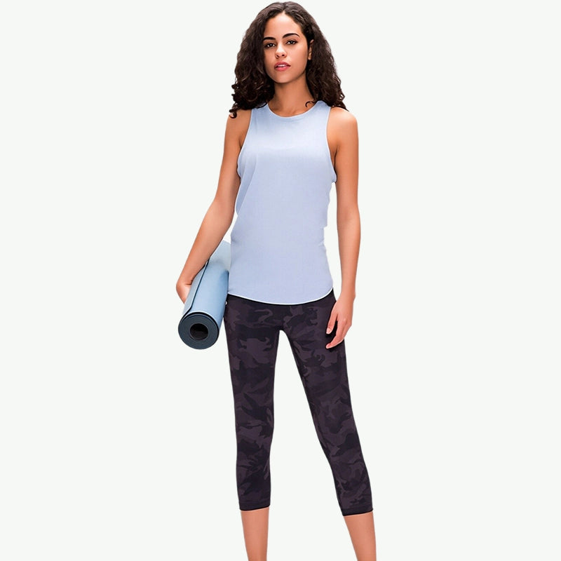 Women Fitness Wholesale Open Back Modal Lounge Tank Top