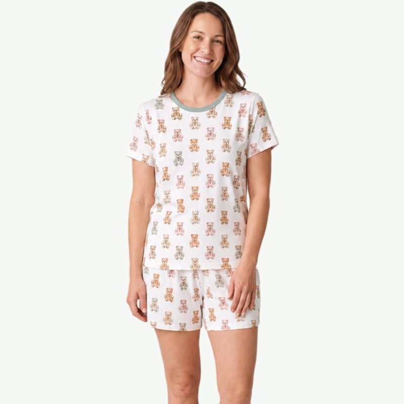 OEM Family Loungewear Wholesale Matching Bamboo Pajama Set