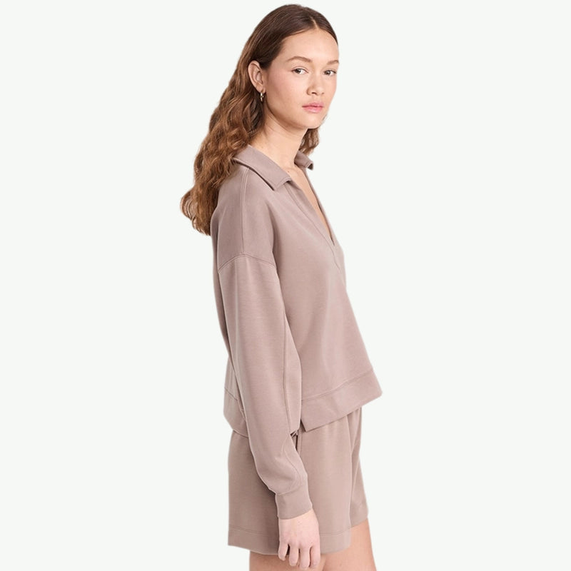 Private Label Bulk V-Neck Women Loungewear Supplier