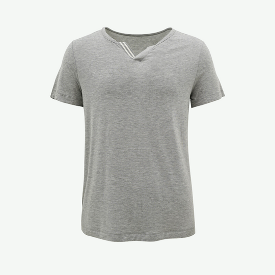 Proveedor de pijamas de viscosa de bambú liso para hombres al por mayor-2215580064