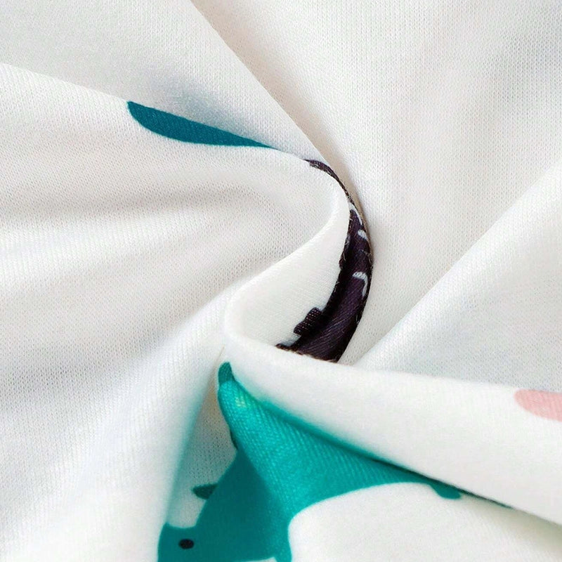 Body con pies estampado para bebés varones al por mayor de fábrica
