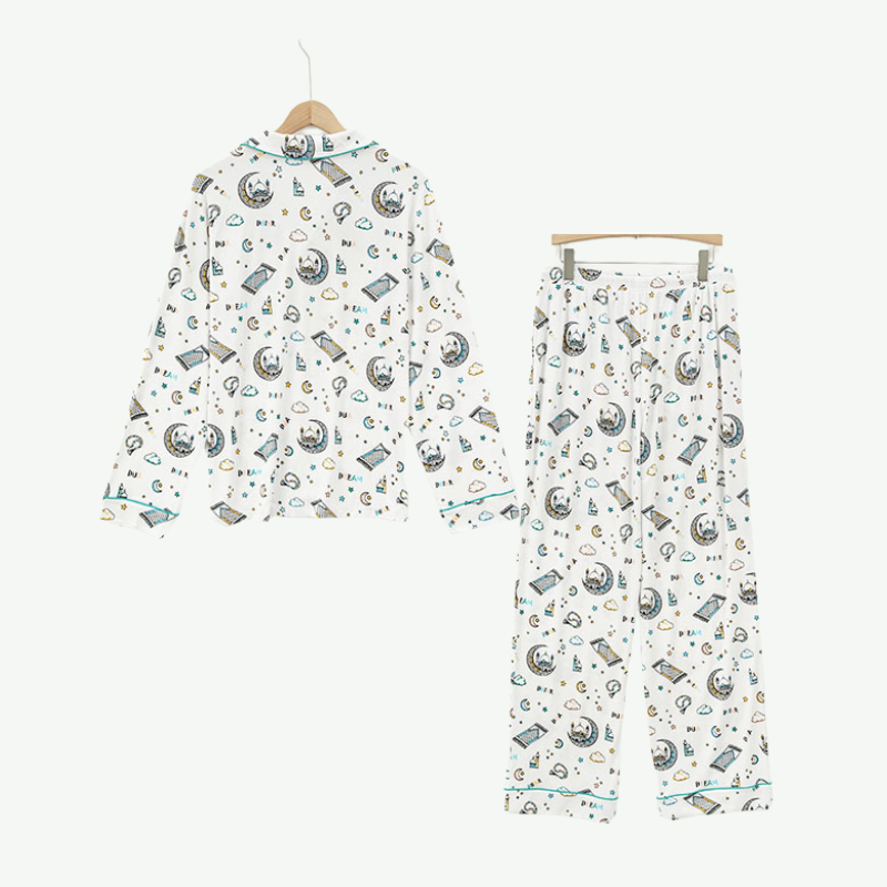 Conjunto de pijama estampado para hombre al por mayor - 2315500263