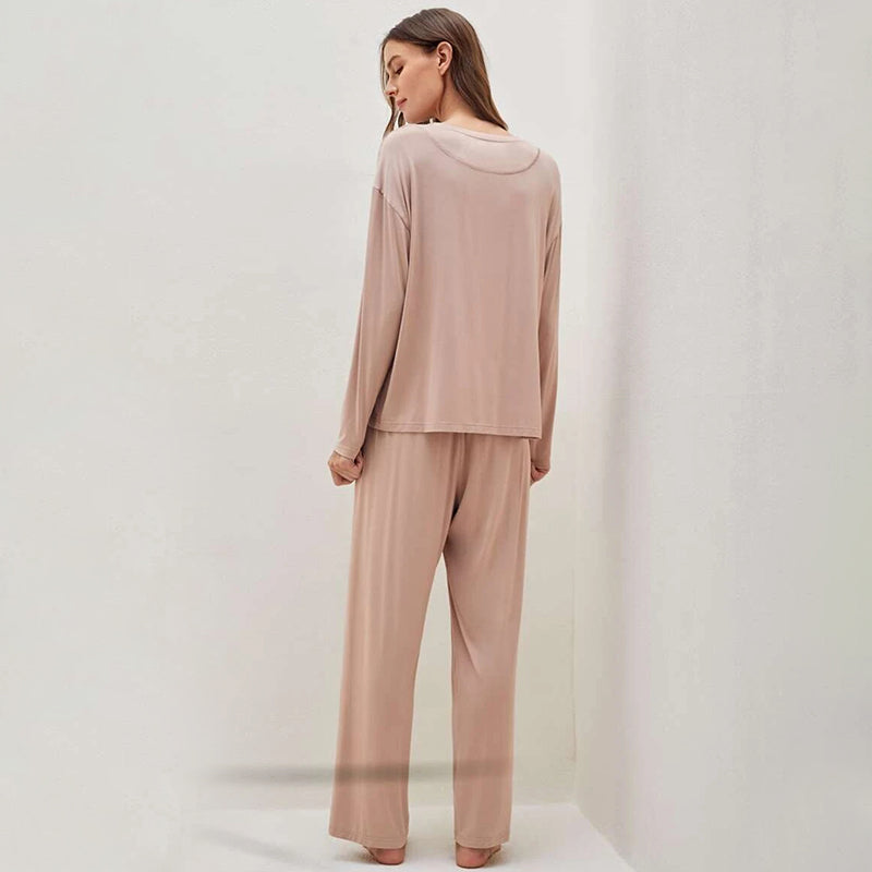 Proveedores mayoristas de conjuntos de pijamas suaves de modal para mujeres