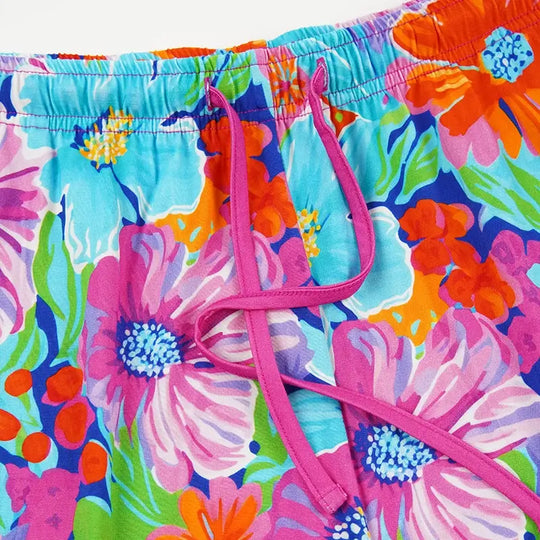 Summer Short Women Pj Set Wholesale Pajamas for Printing