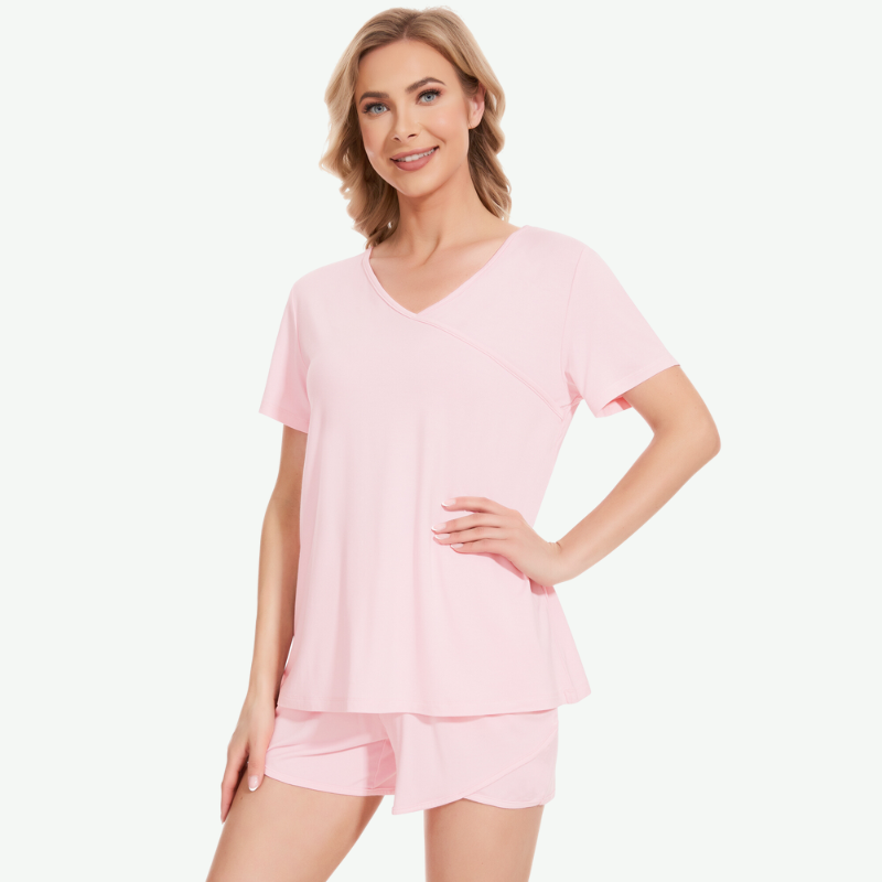 Custom Wholesale Women's Pajama Set-G3720131