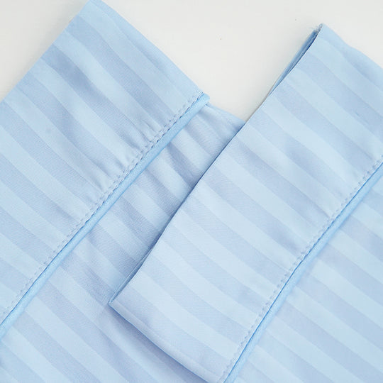 Conjunto de pijama de rayas para mujer al por mayor - 2313810274