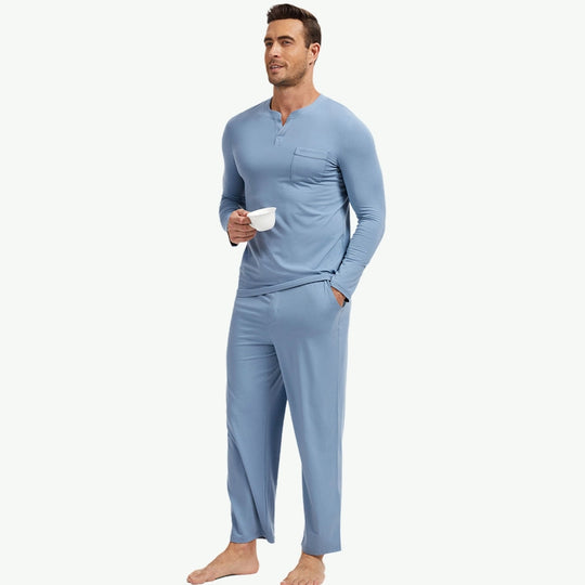 Long Sleeve Soft Men Loungewear For Bulk Order