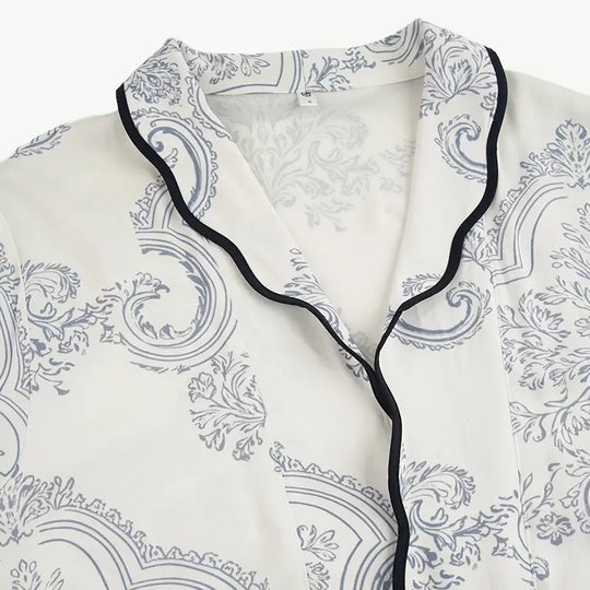 100% Bamboo Fiber Printed Bathrobes Wholesale