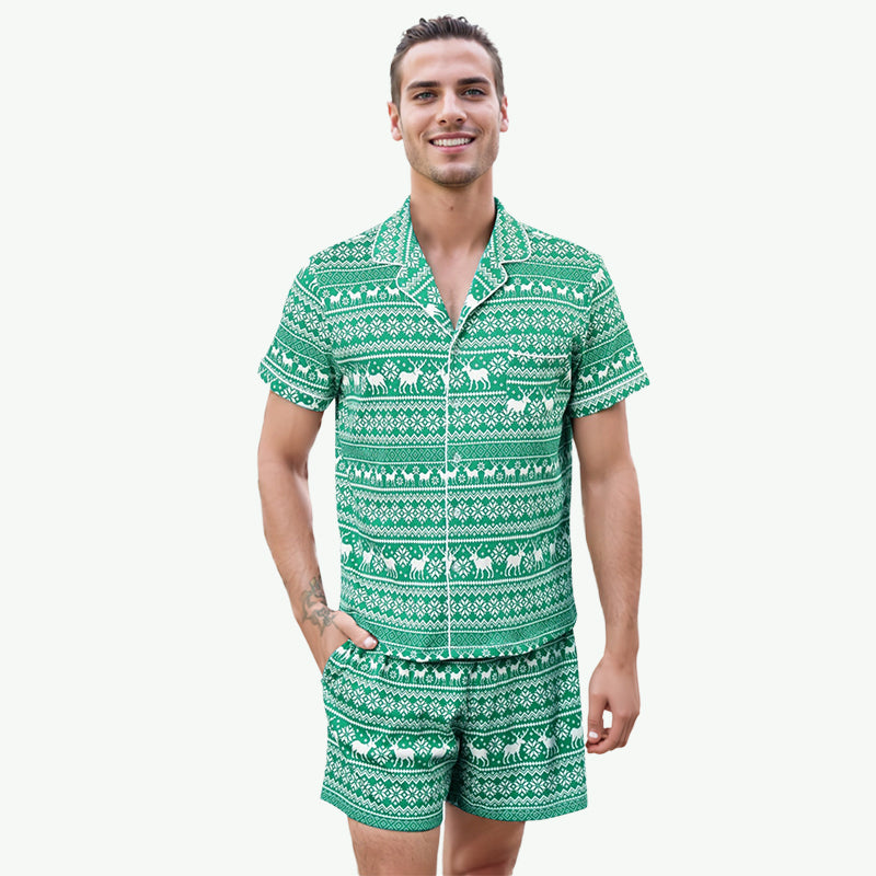 Pyjamas de Noël pour toute la famille, fournisseur de pyjamas en coton modal en gros