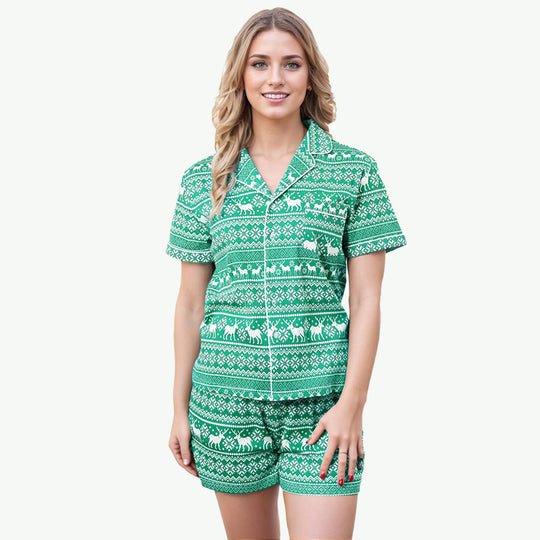 Pyjamas de Noël pour toute la famille, fournisseur de pyjamas en coton modal en gros